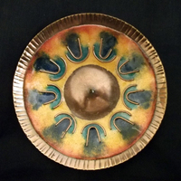 Decorated Candle Holder