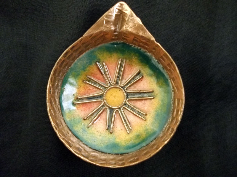 Decorated Tea Light Candle Holder