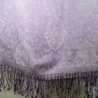 Handwoven Silk Shawls - Lilac