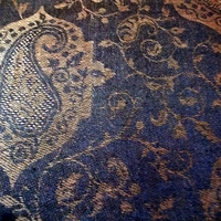 Handwoven Silk Shawls - Blue