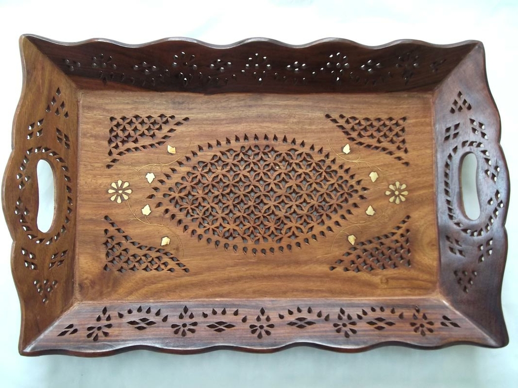 Rectangular Wooden Trays