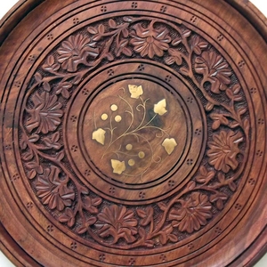 Round Wooden Trays - Image 2