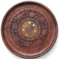 Round Wooden Trays