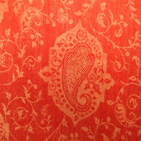 Handwoven Silk Shawls - Orange