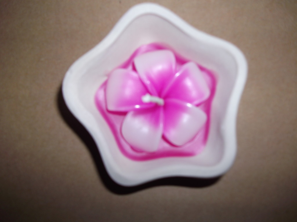 Hand -Decorated Candle
