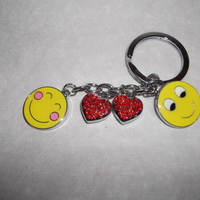 Key Chain Cartoon Shape + Heart Shape
