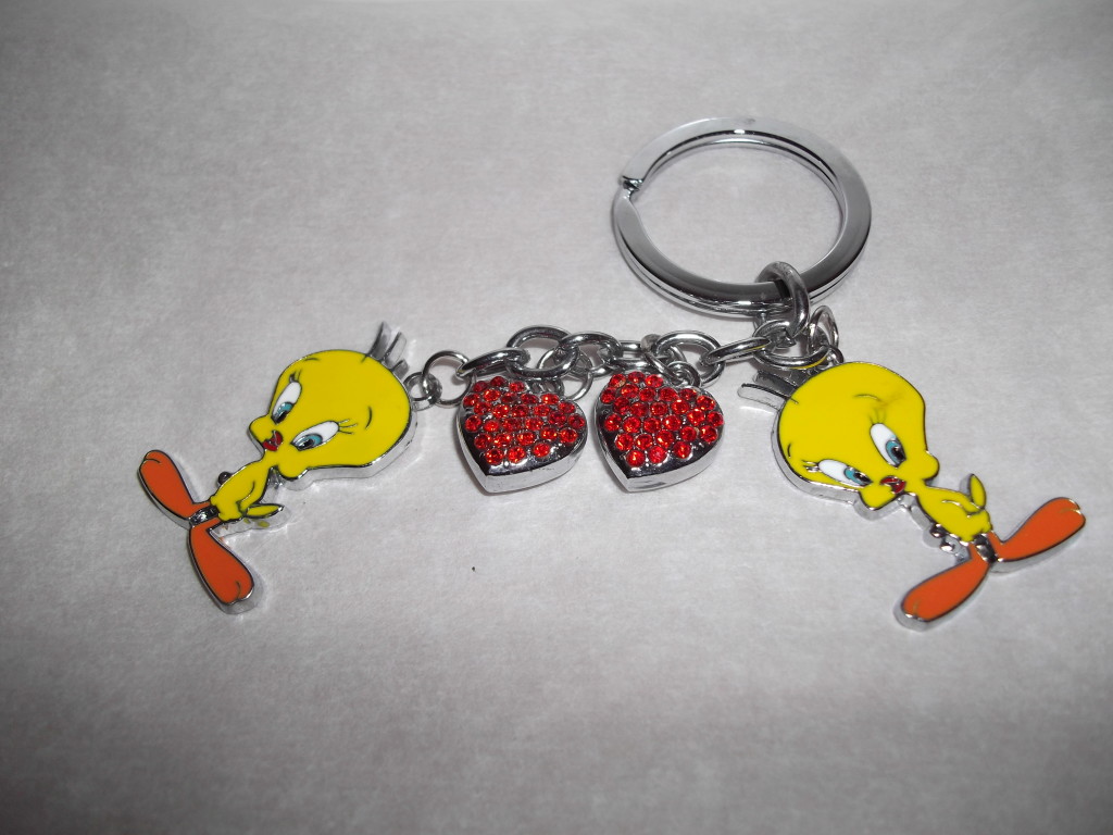 Key Chain Cartoon Shape + Heart Shape
