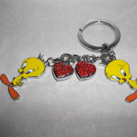 Key Chain Cartoon Shape + Heart Shape