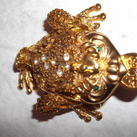 Brass Decorations - Frog
